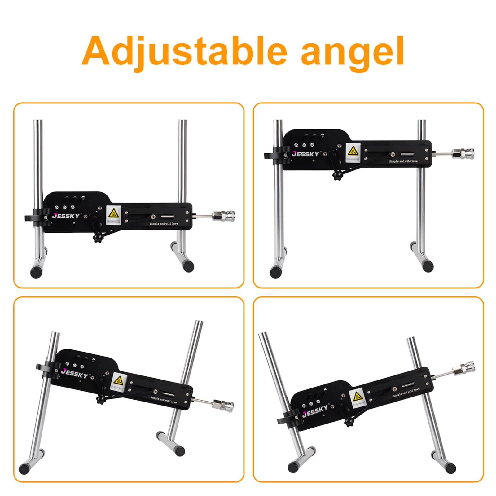 Jessky Premium Sex Machine, Adjustable Love Machine Adult Sex Toys Machine With 6 Attachments For Women And Men