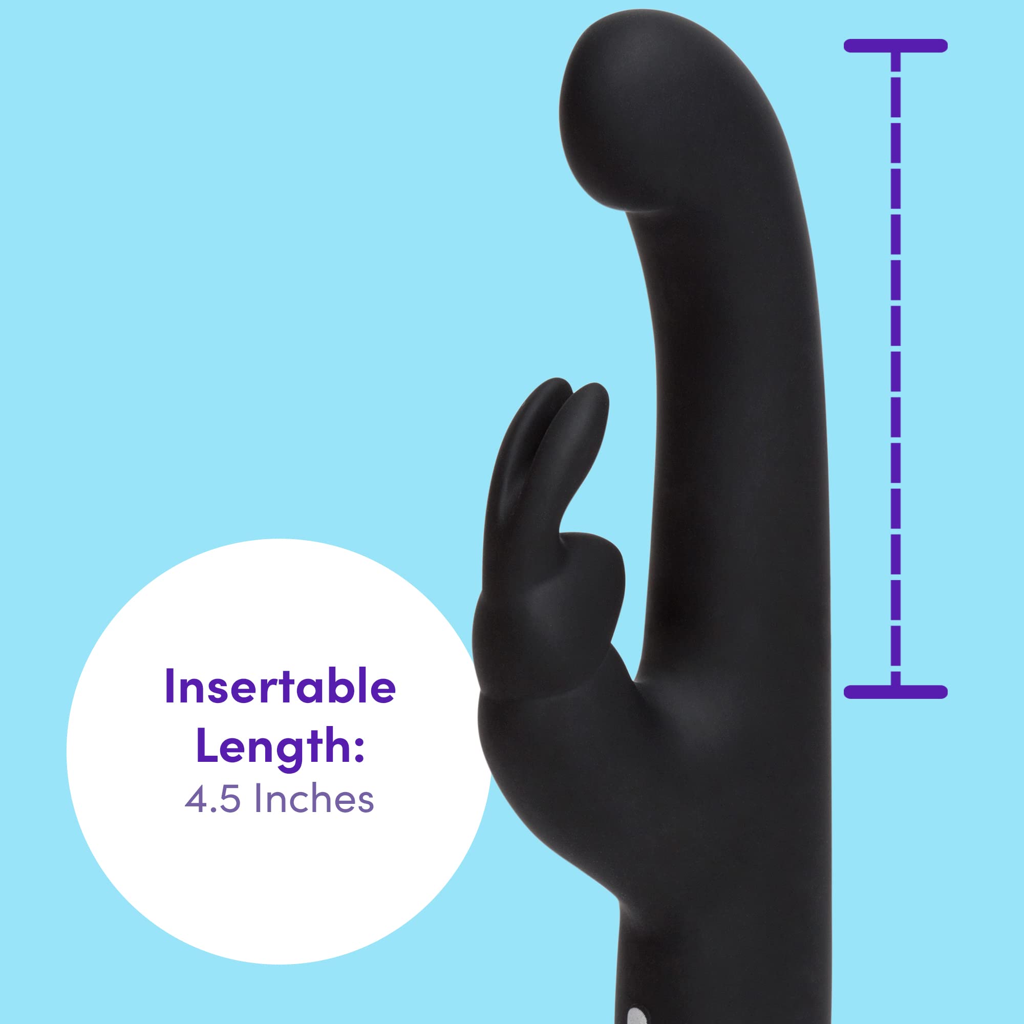 Happy Rabbit Slimline G-Spot Black