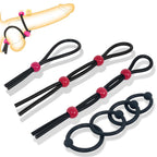 Cock Ring Adjustable Male Penis Ring Silicone 7 Different Sizes Cock Ring O Ring Male Penis Erection Extension Long Lasting Firm