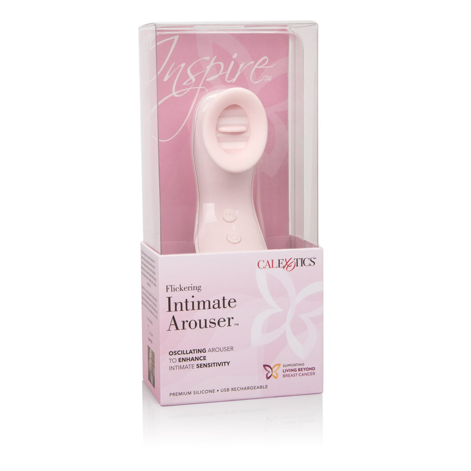 Calexotics Inspire Flickering Intimate Arouser - Waterproof Sex Toys For Couples - Rechargeable Massager - Adult Multi-Function