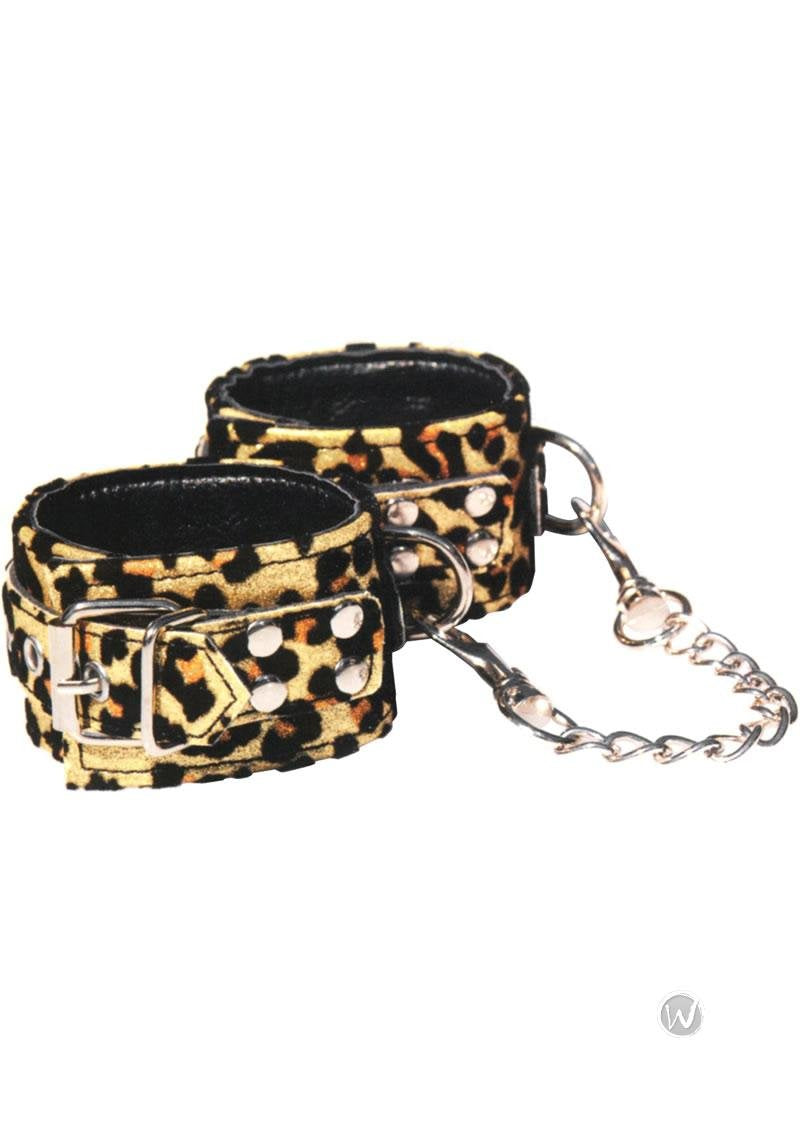 Extreme Pure Gold - Leopard Cuffs, Gold