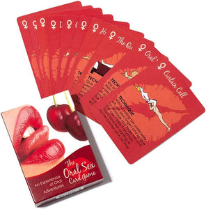 Sexual Position Poker - Foreplay Card Game for Couples - Date Night Fun to Enhance Intimacy - Bedroom Battle (Oral Sex)