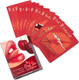 Sexual Position Poker - Foreplay Card Game for Couples - Date Night Fun to Enhance Intimacy - Bedroom Battle (Oral Sex)