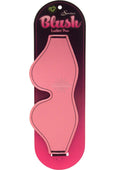 Sportsheets Blush Vinyl Bondage Blindfold, Pink