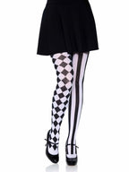 Harlequin Pantyhose O/S Black/