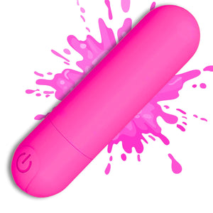 My Ruby Bullet Vibrator for Women - Mini Vibrator for Beginners, Fully Waterproof Adult Sex Toy, Cordless, USB Rechargeable, Sma