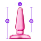 Blush B Yours - Eclipse Anal Pleaser - 4.75'' Medium Butt Plug - Tapered Head For Easy Insertion - Sex Toy For Woman Men Couples