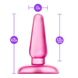 Blush B Yours - Eclipse Anal Pleaser - 4.75'' Medium Butt Plug - Tapered Head For Easy Insertion - Sex Toy For Woman Men Couples