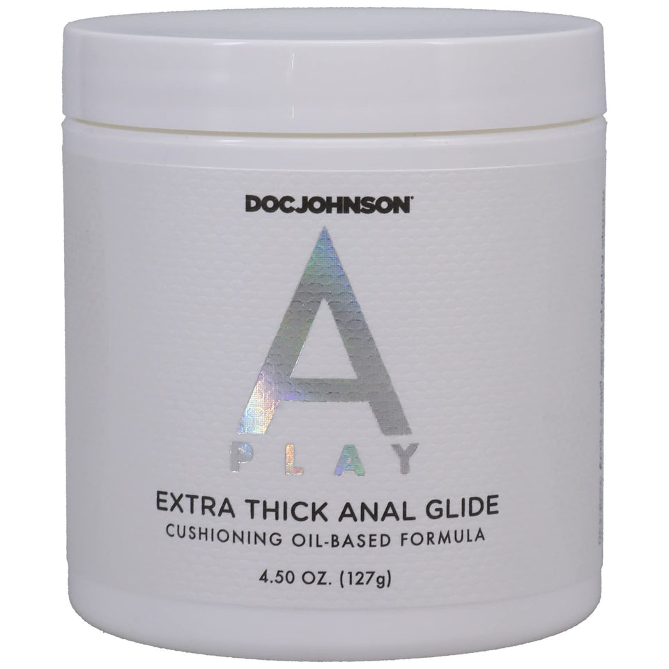 Doc Johnson APlay  Extra Thick Anal Glide  Cushioning OilBased Formula  45 oz 127g