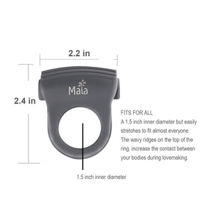 Maia 8 Pulsation Vibrating Cock Ring-Delayed Ejaculation Penis Rechargeable Rings Sex Toys Mens Sex Delay Device
