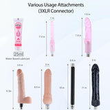 AUXFUN Sex Machine Automatic Love Machine,Thrusting Fuck Machine with 3XLR Connector Juguetes Sexuales Hands Free,Sex Toys Coupl
