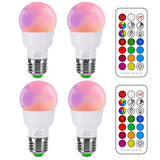 Ilc Rgb Led Light Bulb, Color Changing 40W Equivalent, Daylight White, 450Lm Dimmable 5W E26 Screw Base Rgbw, Mood Light Bulb -