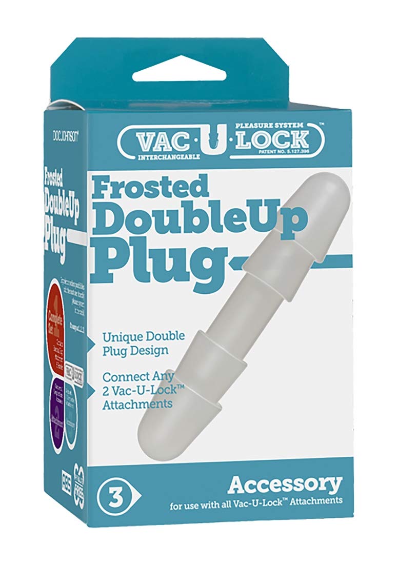 Vac U Lock Double Up Plug Frost