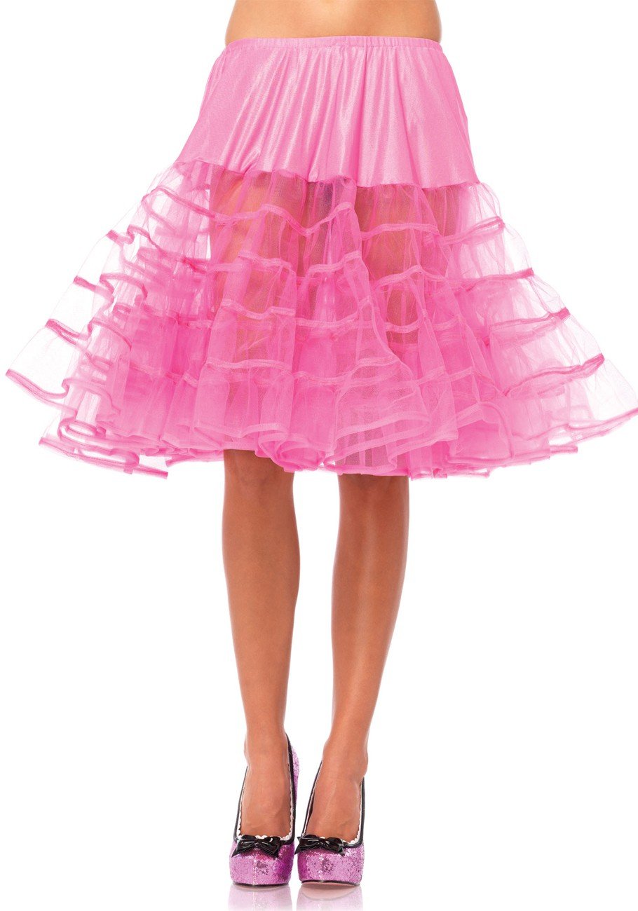 Knee Length Petticoat Skirt