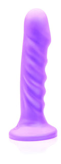 Tantus Sex/Adult Echo Super Soft - 100% Ultra-Premium Matte Dildo Harness & Suction Cup Compatible Stimulation - Purple Haze