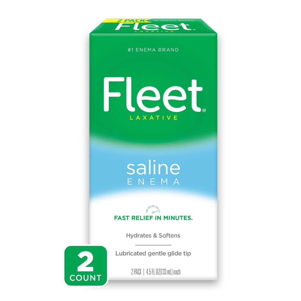 Fleet Adult Enema, 4.5 Fl Oz (Pack Of 2)