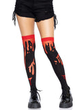 Splatter thigh highs.