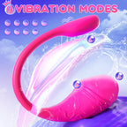 ECRVOM Sex Toys Vibrator Dildo - Couple Sex Toys Wearable Panty Egg Anal Vibrators for Women Men, Vibrating Panties with 9 Modes
