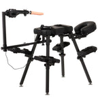 Obedience Bench With Sex Machine - Black