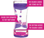 Purple & Pink Liquid Motion Bubbler