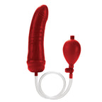 California Exotic Novelties Colt Hefty Probe Inflatable Butt Plug, Red