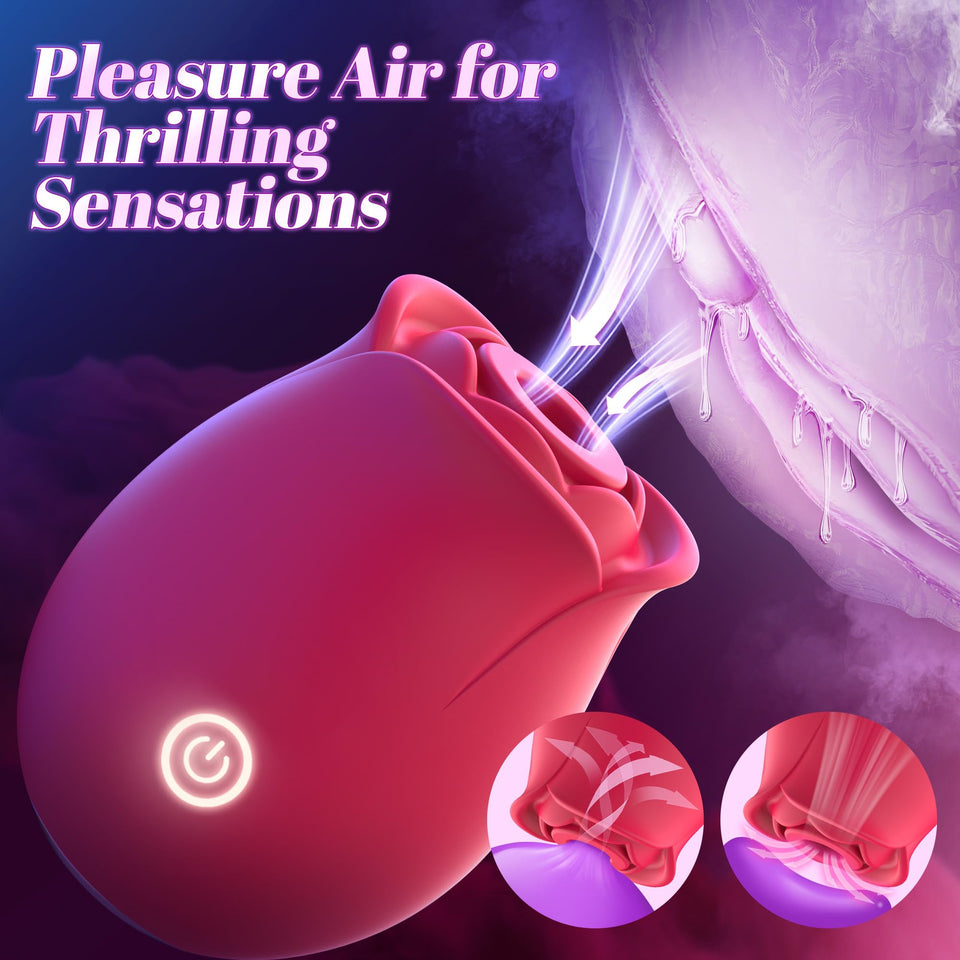 BIG SHOCKED Sex Toys Sucking Vibrator Rose Sex Toy Adult Toys Vibrater Nipples Clitoral Vibrators Dildo Rose Adult Toy 10 Suctio