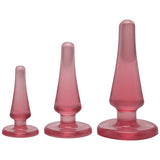 Crystal Jellies Anal Trainer Kit Pink