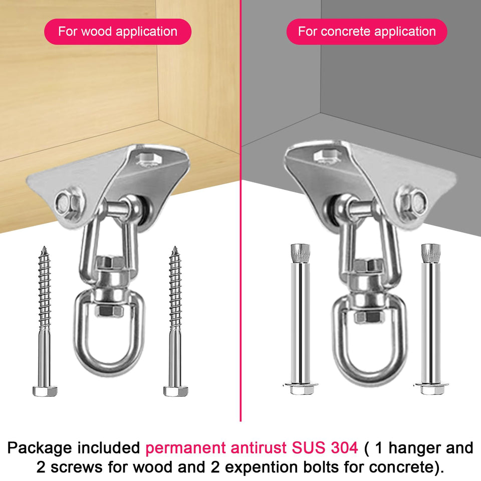 Sex Swing Swing Sex Bondage Restraints Indoor Ceiling Swing with Steel Triangle and Spring Support 400 lbs for Couples Adult Sex