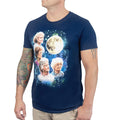 Golden Girls 80s Wolf Moon Mens Funny T-Shirt | Navy