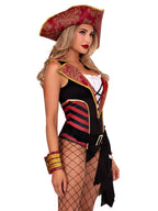 4 Pc Sultry Swashbuckler, Incl - Large / Multicolor