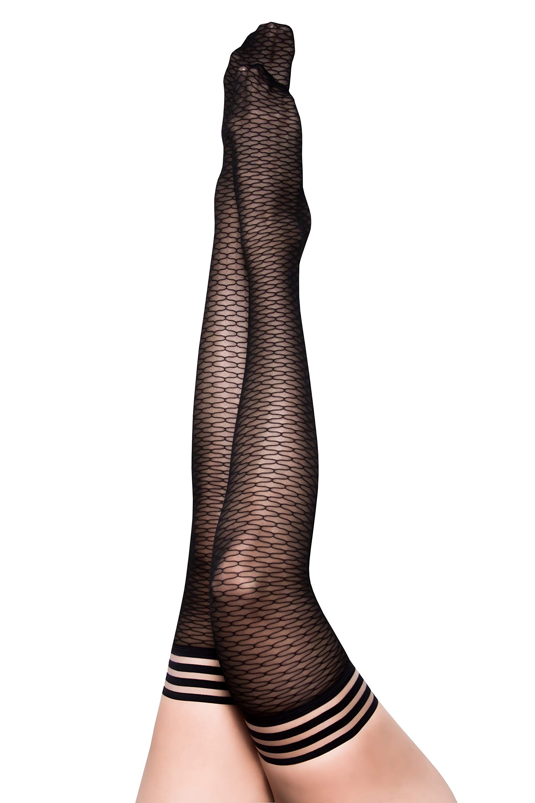 Kixies Bethanne Honeycomb Black Size A