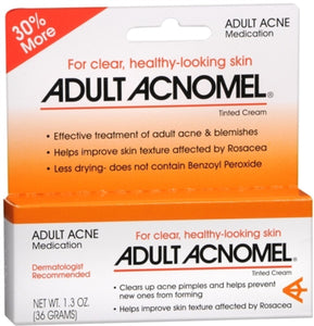 Adult Acnomel Tinted Cream 1.30 Oz (Pack Of 5)