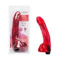 California Exotics Tera Patrick Cherry Scented Vibro-Dong Dildo