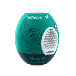 Satisfyer Naughty Masturbator Egg Dark Green (Net)