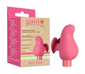 Blush Gaia Eco Love Vibrator 3.25 Coral, Plant-Based BioTouch & BioFeel, Powerful Rumbly Vibe for Clitoral, Anal & Vaginal Play,