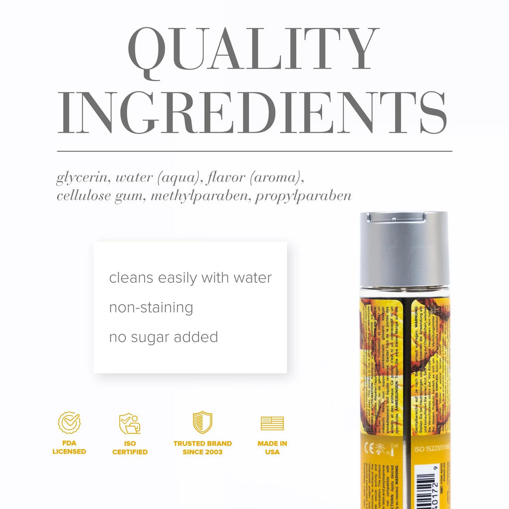 System Jo H2O Flavored Lubricant Juicy Pineapple Water Based Lubricant : Size 4 Oz