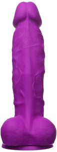 Ns Novelties Coloursoft Soft Dildo, Purple, 5 Inch