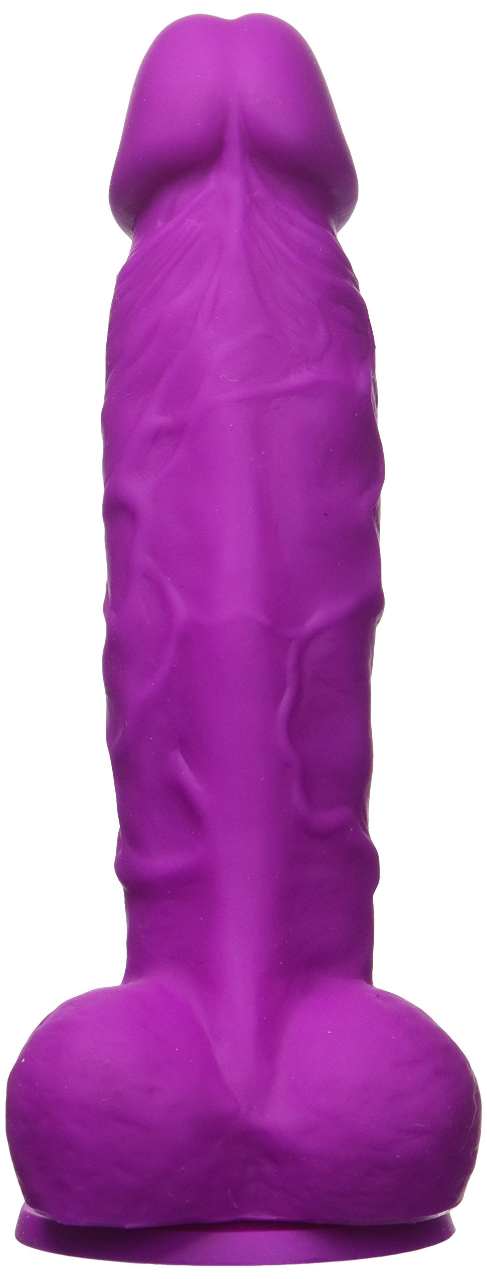 Ns Novelties Coloursoft Soft Dildo, Purple, 5 Inch