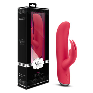 (D) Vilain Bianca Berry Red Ra Vibrator