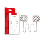 Me You Us Flower Design Nipple Chain