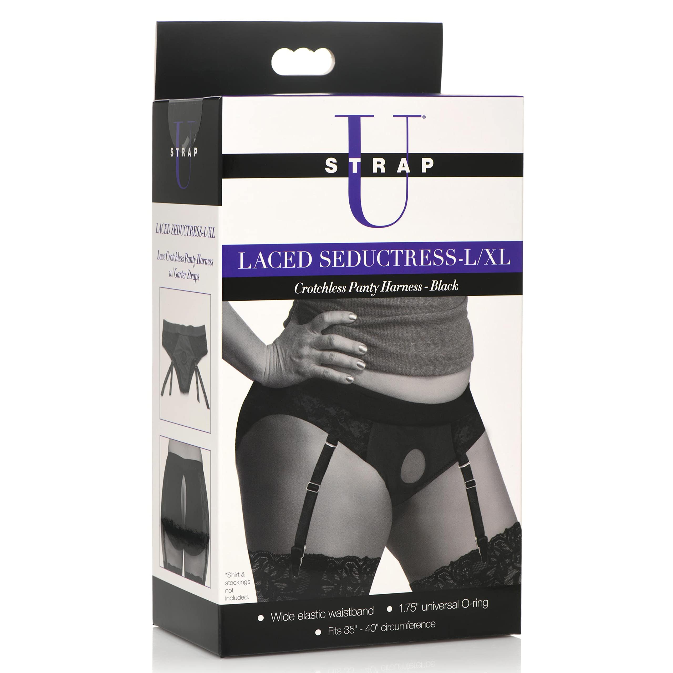 Strap U Laced Seductress Pantyharn Lxl
