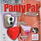 California Exotic Novelties Vibrating Panty Pal, Red Heart
