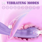 G Spot Vibrator Sex Toys - Clitoral Nipple Stimulator with 10 Powerful Vibrating Modes for Vagina Anal Stimulation, Waterproof W