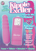 Nasstoys Ripple Exciter Waterproof Vibrator, Fuchsia, 5 Inch