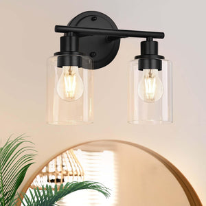 2 Light Bathroom Vanity Light Fixture,Two Light Bathroom Vanity Light Black 2 Light Bathroom Lights Over Mirror,2 Light Fixtures