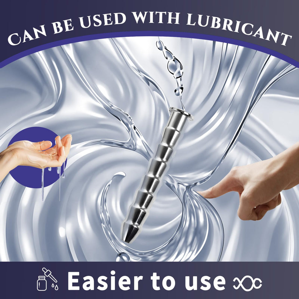 Kutocesy Hollow Penis Plug Stainless Steel Metal Urethral Dilators Stimulation Urethra Sound Catheter Male Masturbation Stick Se