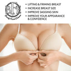Breast Enhancement & Enlargement Cream- Clinically Proven for Bigger, Fuller Breasts. Firms, Plumps & Lifts your Boobs. Natural