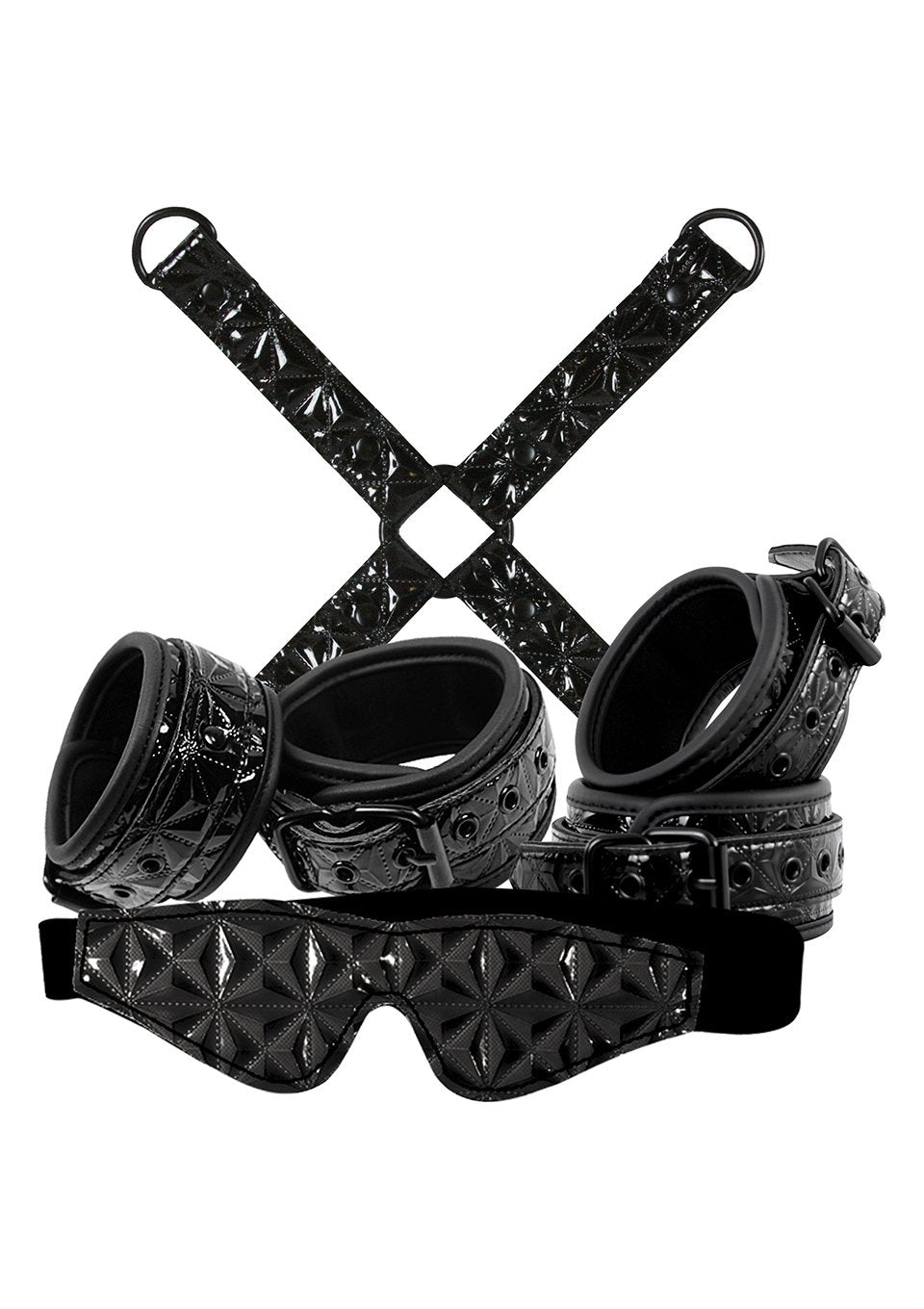 New Sensations Sinful Bondage Kit Black