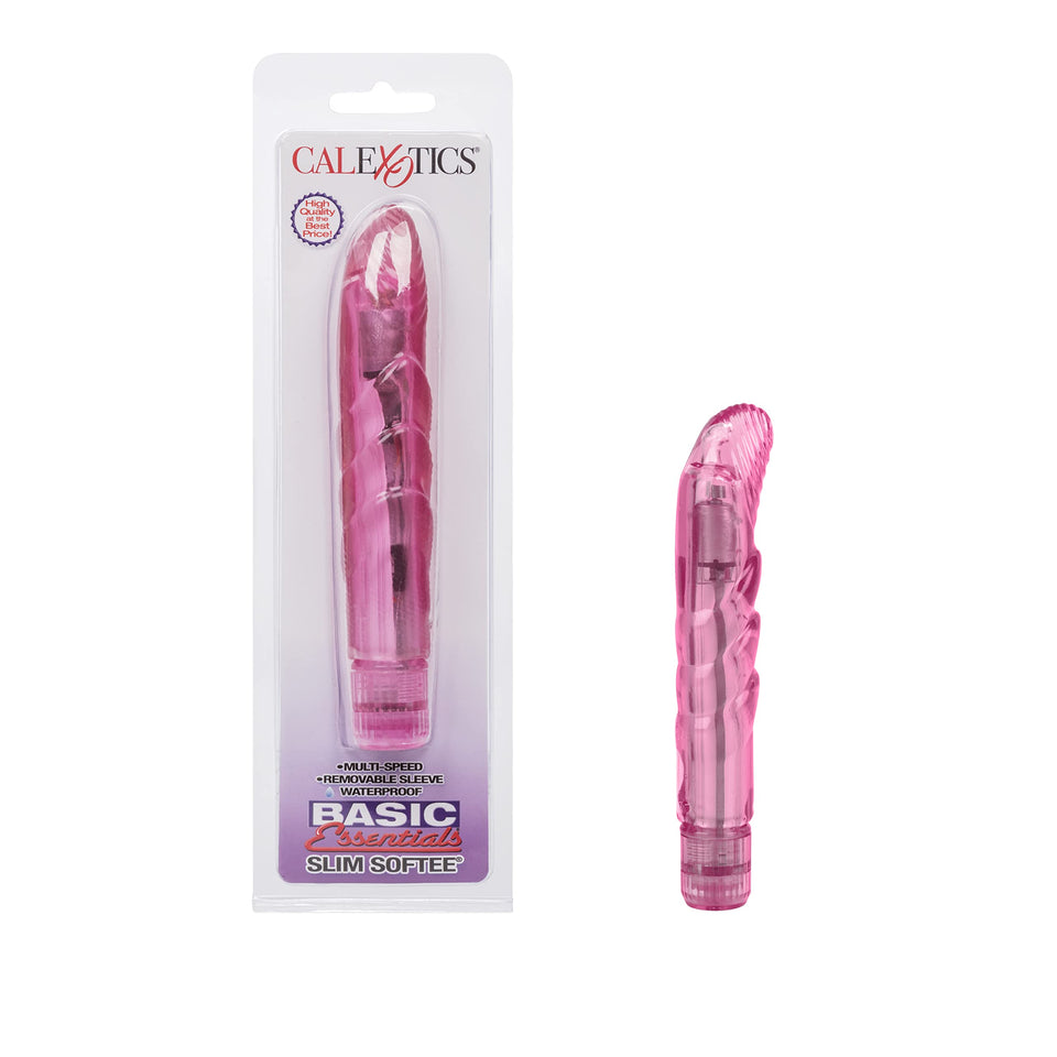 CalExotics Novelties Basic Essentials Slim Softee, Pink
