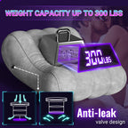 Gunwai Sex Pillow Couples Sex Toys, Sex Furniture for Bedroom Inflatable Lounge Sex Chair, Sex Wedge Sex Sofa Bedroom, Velvety A